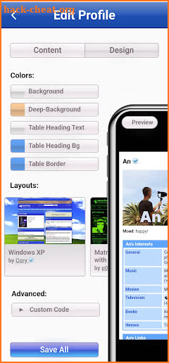 SpaceHey Mobile – Retro social screenshot