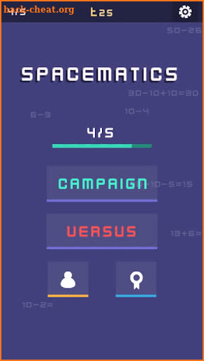 Spacematics - The Mathematics Arcade Game screenshot