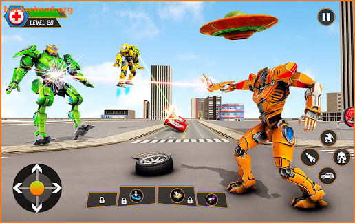 Spaceship Robot Bike Game 2021 screenshot