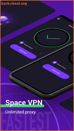 SpaceVPN - Security & Fast Free VPN Proxy screenshot