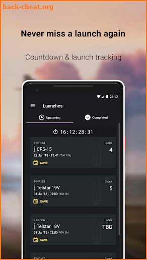 SpaceX Companion - Launch Tracker screenshot