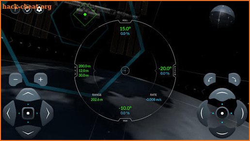 SpaceX ISS Docking Simulator screenshot