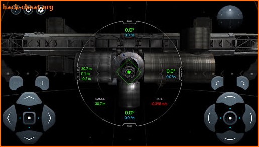 SpaceX ISS Docking Simulator screenshot