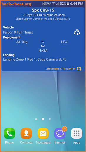 SpaceX Time Machine screenshot