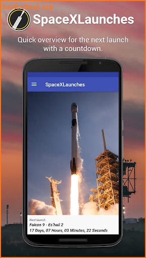 SpaceXLaunches screenshot