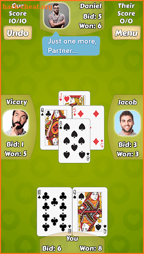 Spade Card Game screenshot