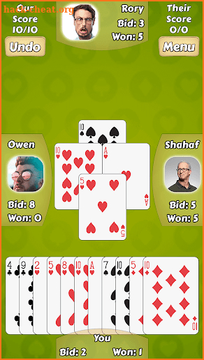Spade Card Game screenshot