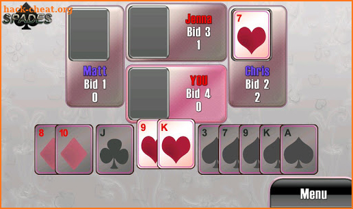 Spades screenshot