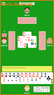 Spades - CardGames.io screenshot