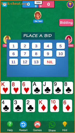 Spades Classic Card Game screenshot