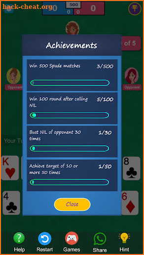 Spades Classic Card Game screenshot
