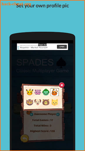 Spades - Classic Multiplayer screenshot