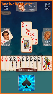 Spades Classic Plus : Free Offline Card Game screenshot