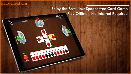 Spades free play spades offline screenshot