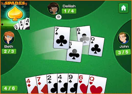Spades Offline - Card Game Master screenshot