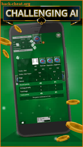 Spades Offline - Single Player screenshot