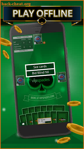 Spades Offline - Single Player screenshot