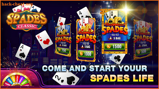 Spades Online & Offline Cards screenshot