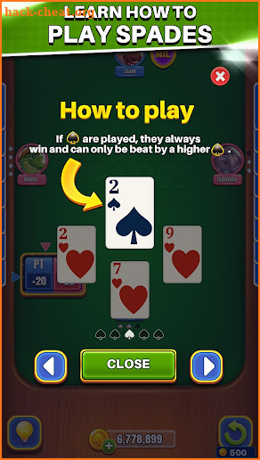 Spades Saga: Offline Card Game screenshot