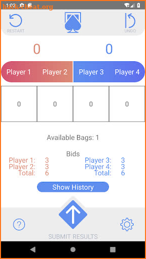 Spades Score (RN) screenshot