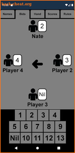 Spades Scorekeeper screenshot