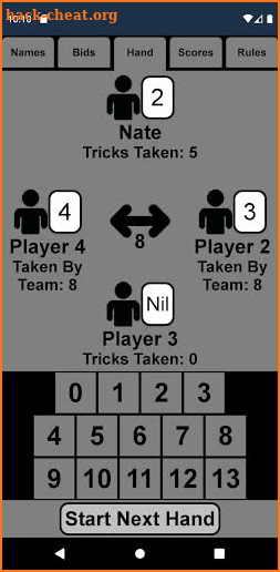 Spades Scorekeeper screenshot