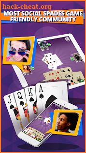 Spades ♠️ Free Spades online plus real multiplayer screenshot