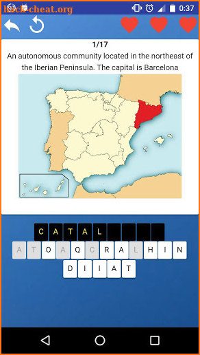Spain Regions: Flags, Capitals and Maps screenshot