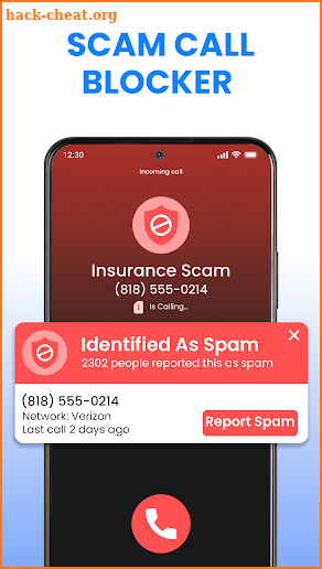 Spam Call Blocker, Caller ID screenshot