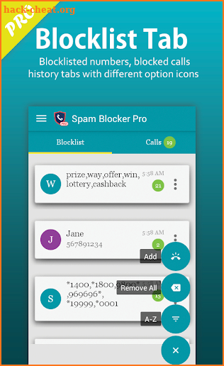Spam Call Blocker Pro screenshot
