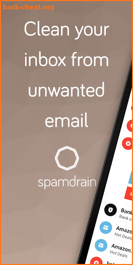 Spamdrain - email spam filter screenshot