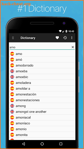 Spanish English Dictionary + screenshot