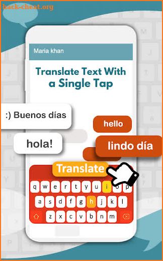 Spanish English Translator with Spanish Keyboard screenshot