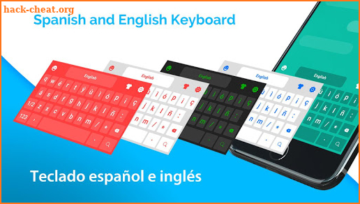 Spanish keyboard: Spanish Language Keyboard typing screenshot