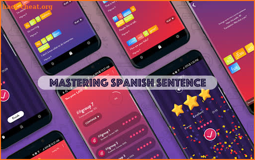 Spanish Sentence Practice screenshot