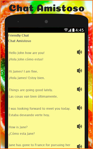 Spanish to English Lesson: Aprende Inglés Hablando screenshot