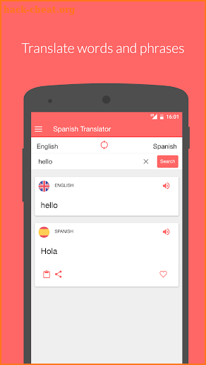 Spanish Translator screenshot