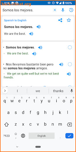 Spanish Translator Offline screenshot