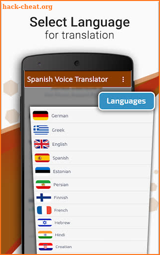 Spanish Voice Translator Keyboard–Chat Translation screenshot