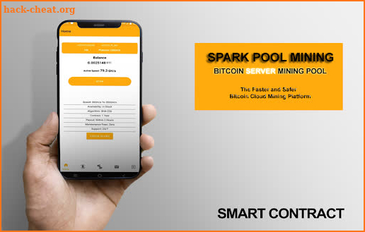 Spark Bitcoin | Cloud Miner screenshot