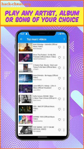 Spark Music - Free Unlimited Music and MV Library screenshot