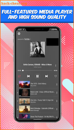 Spark Music - Free Unlimited Music and MV Library screenshot