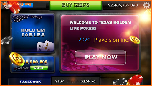 Spark Poker - Live Texas Holdem Free Casino screenshot
