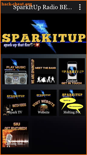 SparkItUp Band screenshot