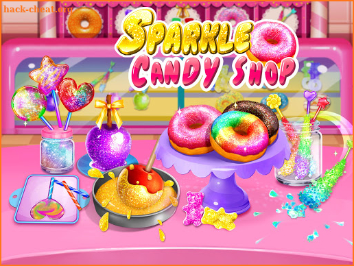 Sparkle Princess Candy Shop - Glitter Desserts! screenshot