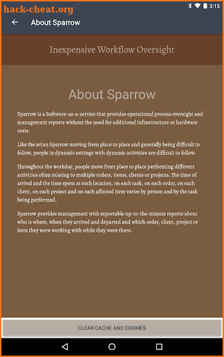 Sparrow Viewer screenshot