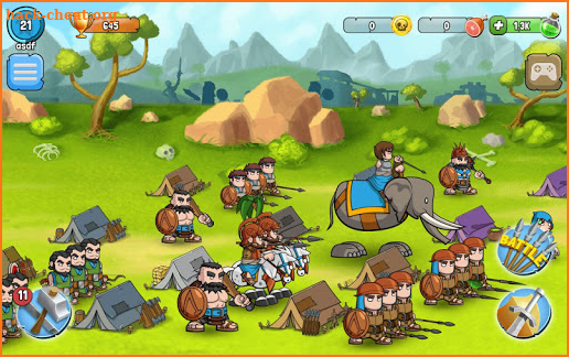 Spartania: The Orc War! Strategy & Tower Defense! screenshot