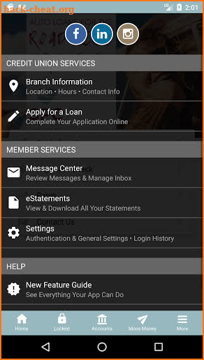 SPC Credit Union screenshot