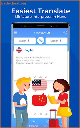 Speak & Translate - Miniature Interpreter In Hand screenshot