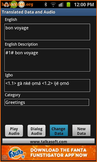 Speak and Write Igbo Language screenshot